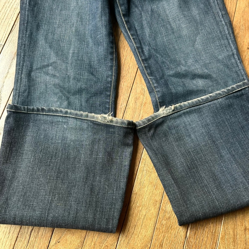 AG Adriano Goldschmied The Club Jeans Women 31R Flare Dark Wash Denim Y2K USA - Picture 7 of 9